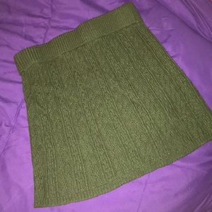 Trendy Olive Green Skirt 💕 Soft and stretchy